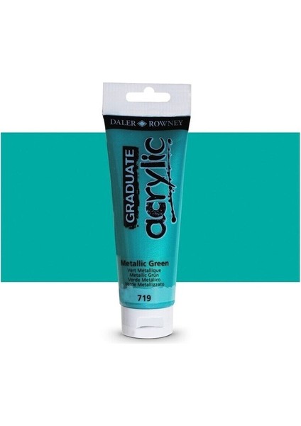 Metallic Green Graduate Akrilik Boya 120ML 719