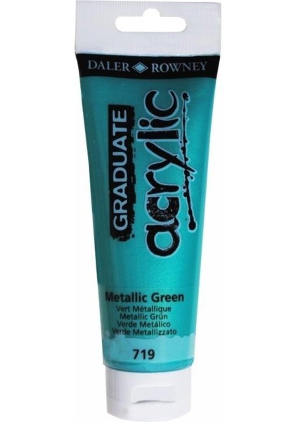 Metallic Green Graduate Akrilik Boya 120ML 719 fiyatları