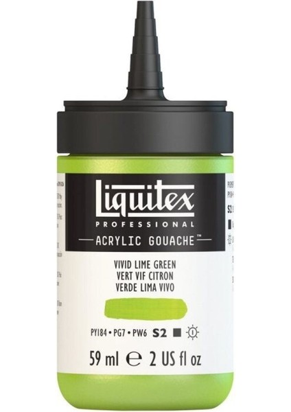 Professional Akrilik Guaj Boya : 59 ml : Vivid Lime Green 740 S2 fiyatları