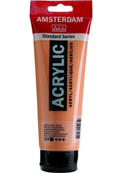 Amsterdam Akrilik Boya 120ML 224 Naples Yellow Red