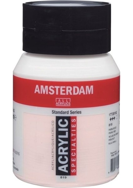 Amsterdam Akrilik Boya 500ML 819 Pearl Red
