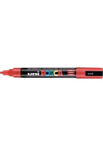 Posca Marker Pc-5m Medium 1.8-2.5 mm Red modelleri