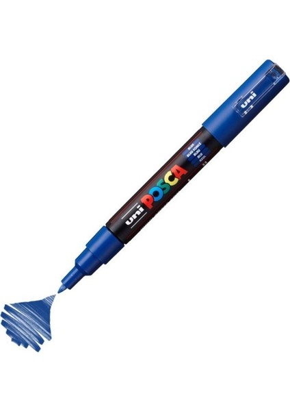 Posca Marker Pc-1m Extra Fine 0.7mm Blue