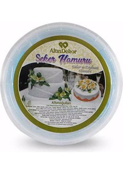 200 gr Altın Usta Şeker Hamuru Açık Mavi