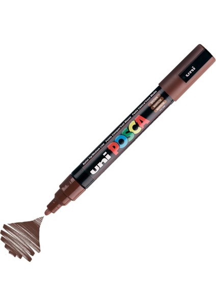 Posca Marker Pc-5m Medium 1.8-2.5 mm Brown