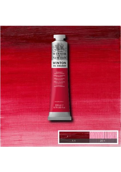 Yağlı Boya 200 ml 1 Permanent Alizarin Crimson