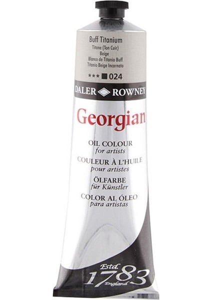 Georgian Yağlı Boya 225 ml 024 Buff Titanium White