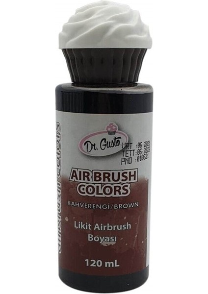 Airbrush Boyası (Kahve 120 Ml)