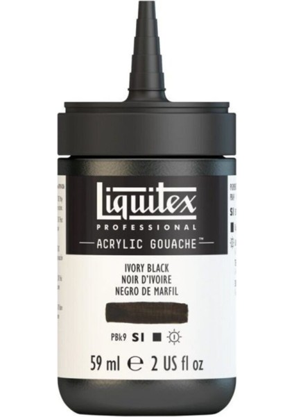 Professional Akrilik Guaj Boya 59ML Ivory Black 244 S1 fiyatları