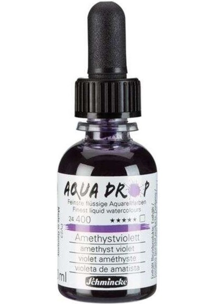 Aqua Drop Sıvı Sulu Boya 30 ml Amethyst Violet fiyatları