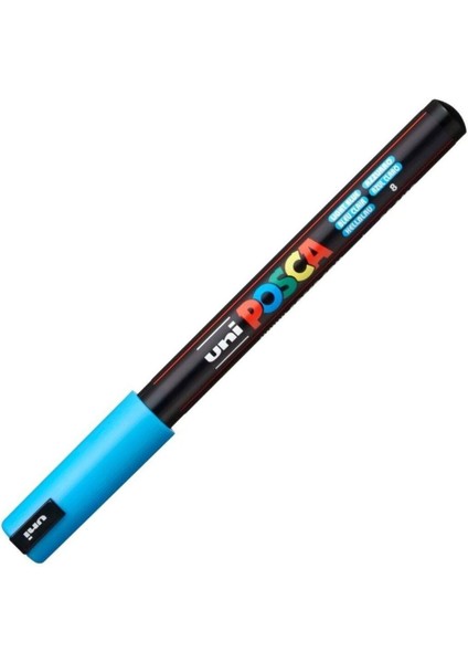 Posca Marker Pc-1m Extra Fine 0.7mm Light Blue modelleri