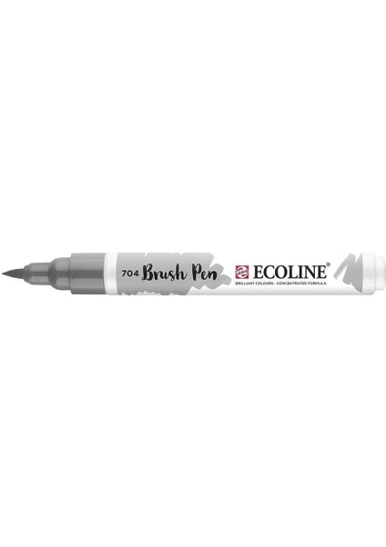 Ecoline Brush Pen Fırça Uçlu Kalem 704 Grey