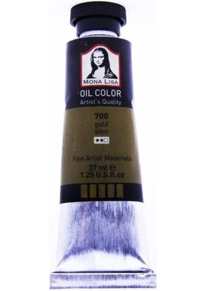 Yağlı Boya 37 ml Altın 700