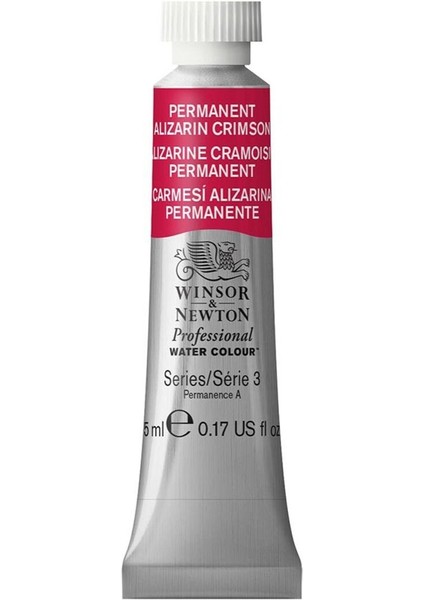 Professional Sulu Boya 5ml Permanent Alizarin Crimson 466 S.3