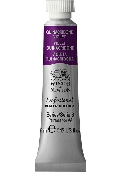 Professional Sulu Boya 5ml Quinacridone Violet 550 S.3