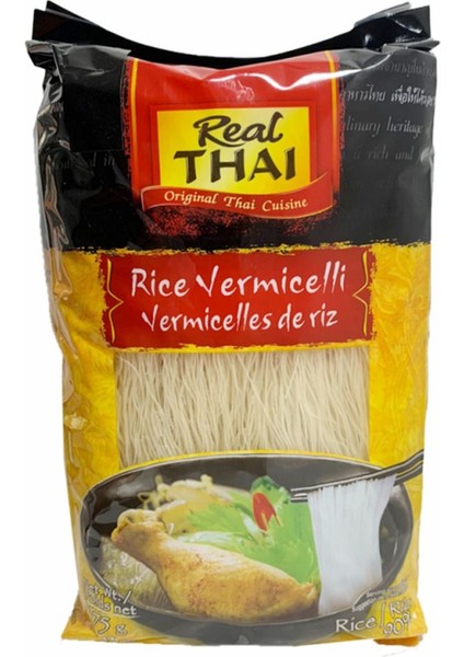 Real Thai Pirinç Şehriyesi 375G Rice Vermicelli