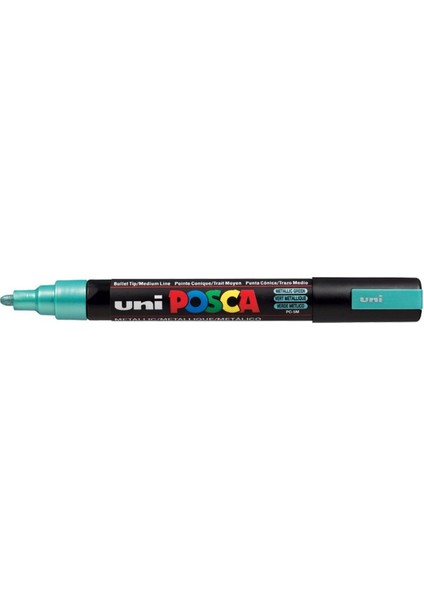Posca Marker Pc-5m Medium 1.8-2.5 mm Metallic Green modelleri
