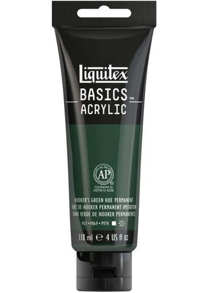 Basics Akrilik Boya 118 ml Hookers Green 224