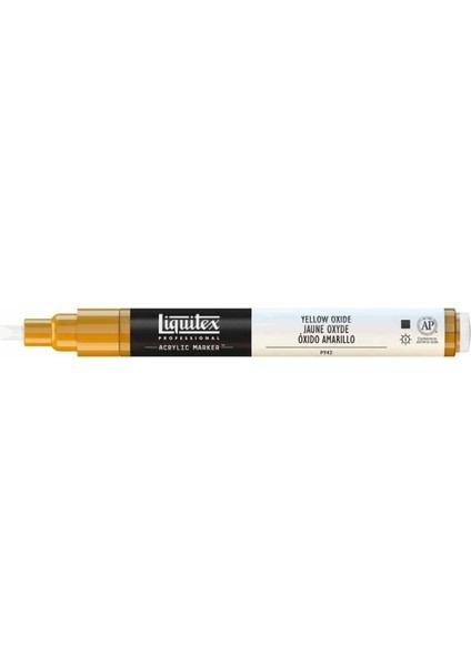 Professional Akrilik Markör Ince Uç 2mm Yellow Oxide 416