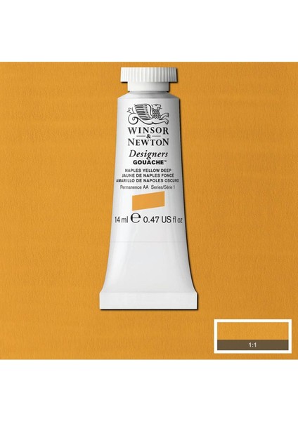 Designer's Gouache 14ML Naples Yellow Deep 425 S.1 modelleri