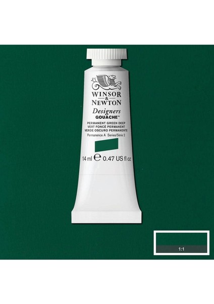 Designers Guaj Boya 14 ml Permanent Green Deep 482 S.2 modelleri