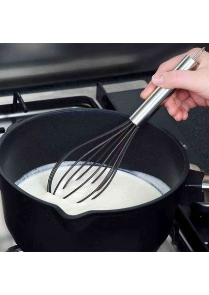 Silikon Çırpıcı, Paslanmaz Sap, 30 cm fiyatları