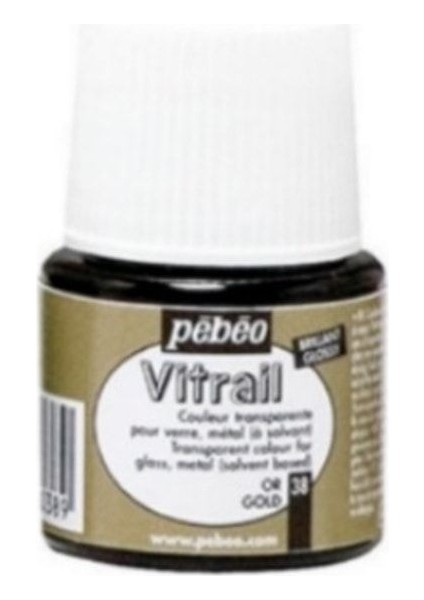 Vitrail Cam Boyası Transparan Gold 45 ml modelleri