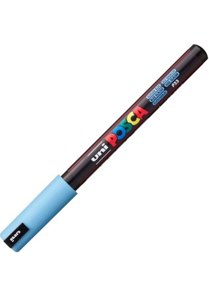 Posca Marker Pc-1mr Ultra Fine 0.7mm Glacier Blue modelleri
