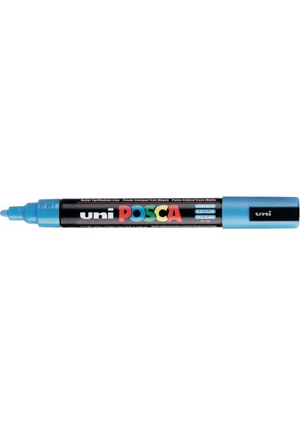 Posca Marker Pc-5m Medium 1.8-2.5 mm Light Blue modelleri
