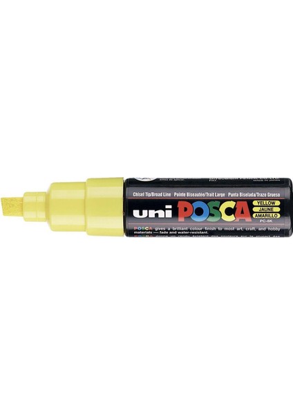 Posca Marker Pc-8k Bold 8.0 mm Yellow modelleri