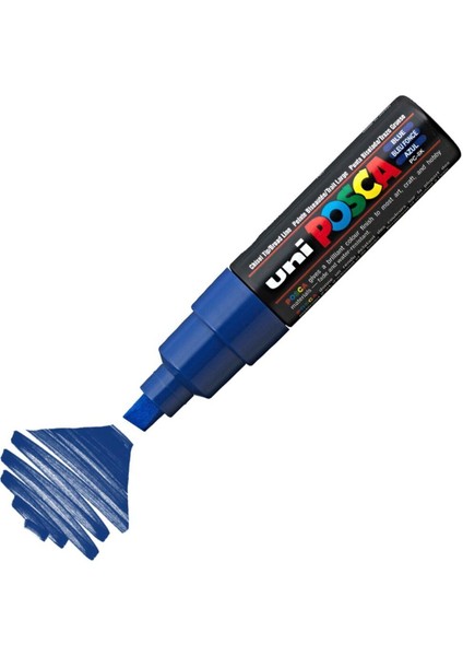 Posca Marker Pc-8k Bold 8.0 mm Blue