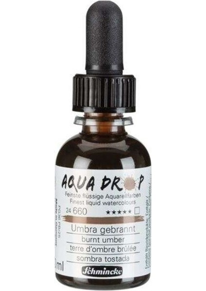Aqua Drop Sıvı Sulu Boya 30 ml Burnt Umber modelleri