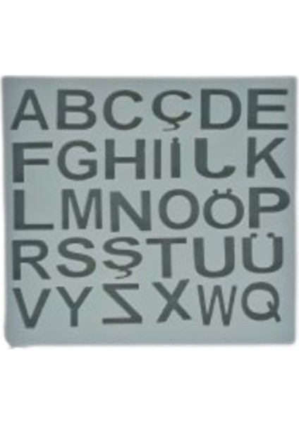 Epoksi Reçine Küçük Harf Kalıbı modelleri