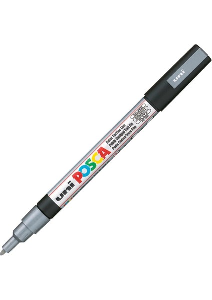 Posca Marker Pc-3m Fine 0.9-1.3 mm Silver fiyatları