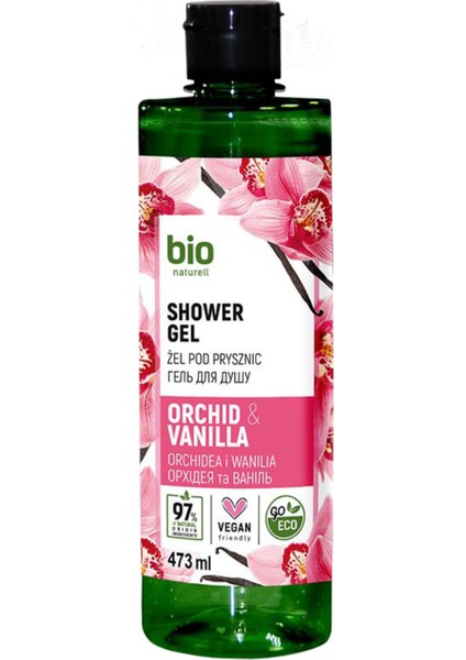 % 97 Organik Krem Duş Jeli Orchid & Vanılla 473 ml