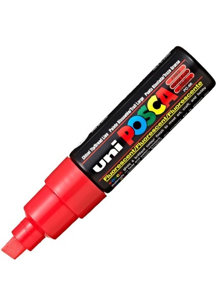 Posca Marker Pc-8k Bold 8.0 mm Fluorescent Red fiyatları