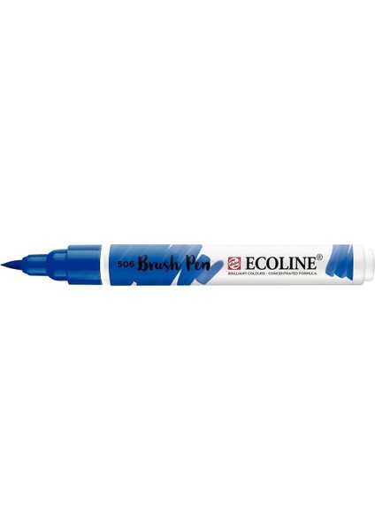 Ecoline Brush Pen Fırça Uçlu Kalem 506 Ultramarine Deep