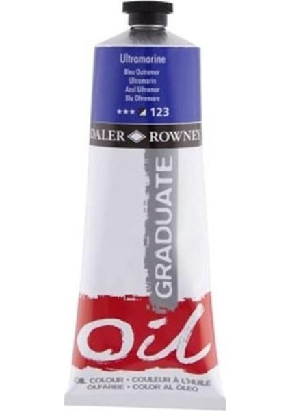Graduate 123 Yağlı Boya 200 ml Ultmarine