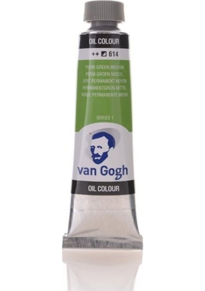 40 ml Yağlı Boya 614 Permanent Green Medium