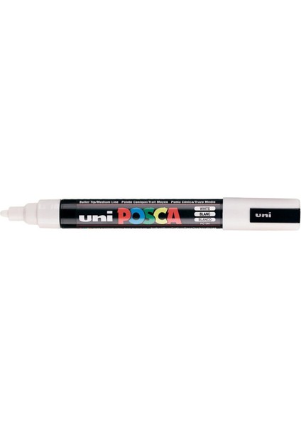 Posca Marker Pc-5m Medium 1.8-2.5 mm White modelleri