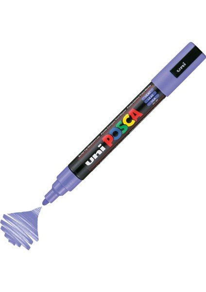 Posca Marker Pc-5m Medium 1.8-2.5 mm Lilac