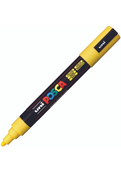 Posca Marker Pc-5m Medium 1.8-2.5 mm Yellow fiyatları