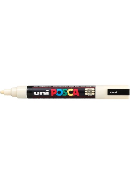 Posca Marker Pc-5m Medium 1.8-2.5 mm Ivory modelleri