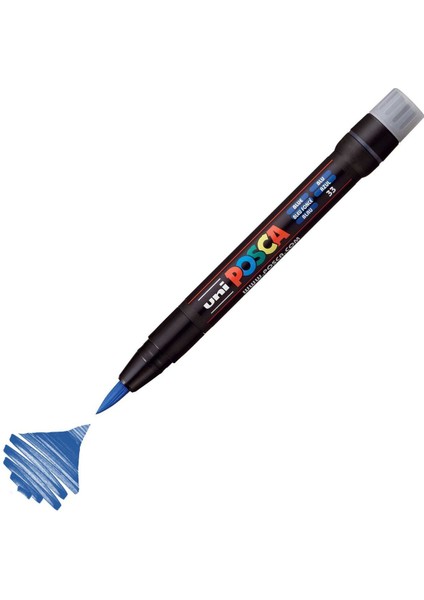 Posca Marker PCF-350 Brush 0.1-10 mm Blue
