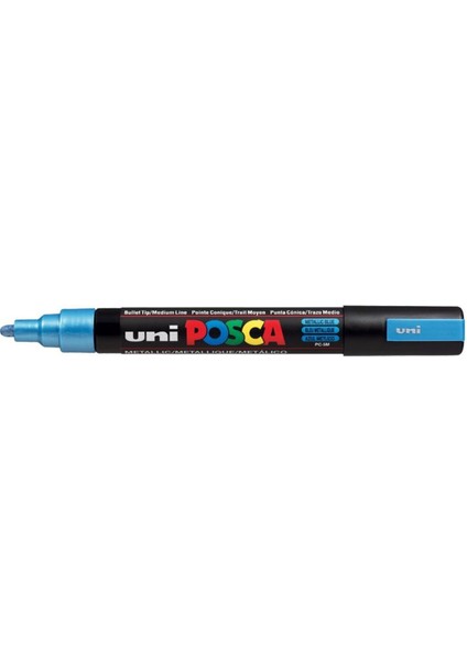 Posca Marker Pc-5m Medium 1.8-2.5 mm Metallic Blue modelleri
