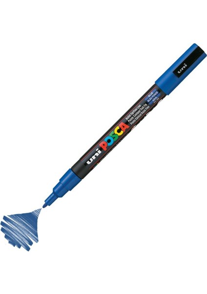Posca Marker Pc-3m Fine 0.9-1.3 mm Blue