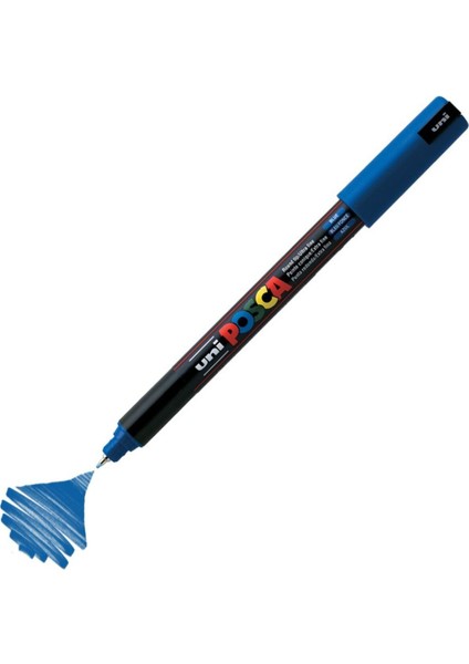 Posca Marker Pc-1mr Ultra Fine 0.7mm Blue