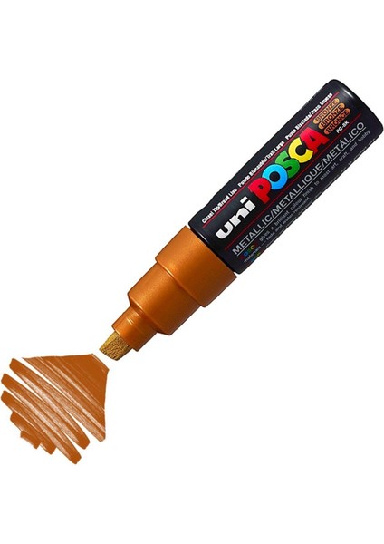Posca Marker Pc-8k Bold 8.0 mm Bronze