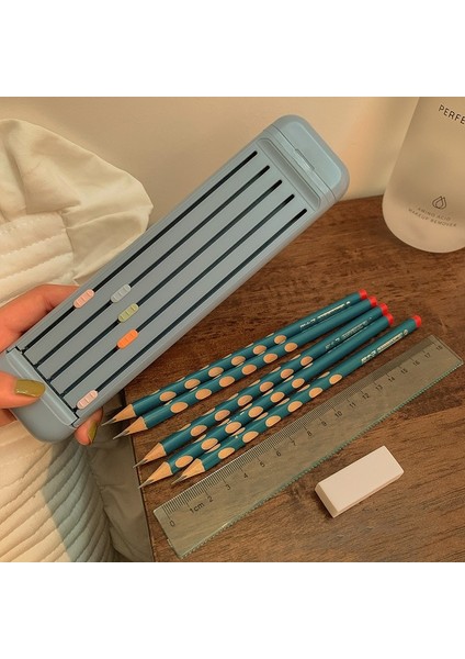 Çocuk Çok Fonksiyonlu Kalem Kutusu Kırtasiye Kutusu Anaokulu Kız Ilkokul Erkek Kalem Kutusu (Yurt Dışından)