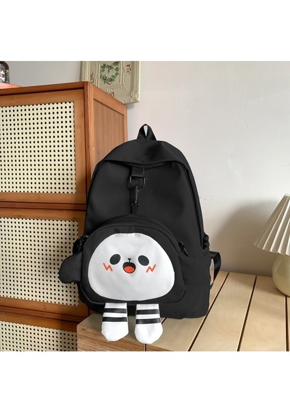 Ortaokul Öğrencisi Kadın Sırt Çantası Büyük Kapasiteli Üniversite Öğrencisi Seyahat Çok Yönlü Sırt Çantası (Yurt Dışından)